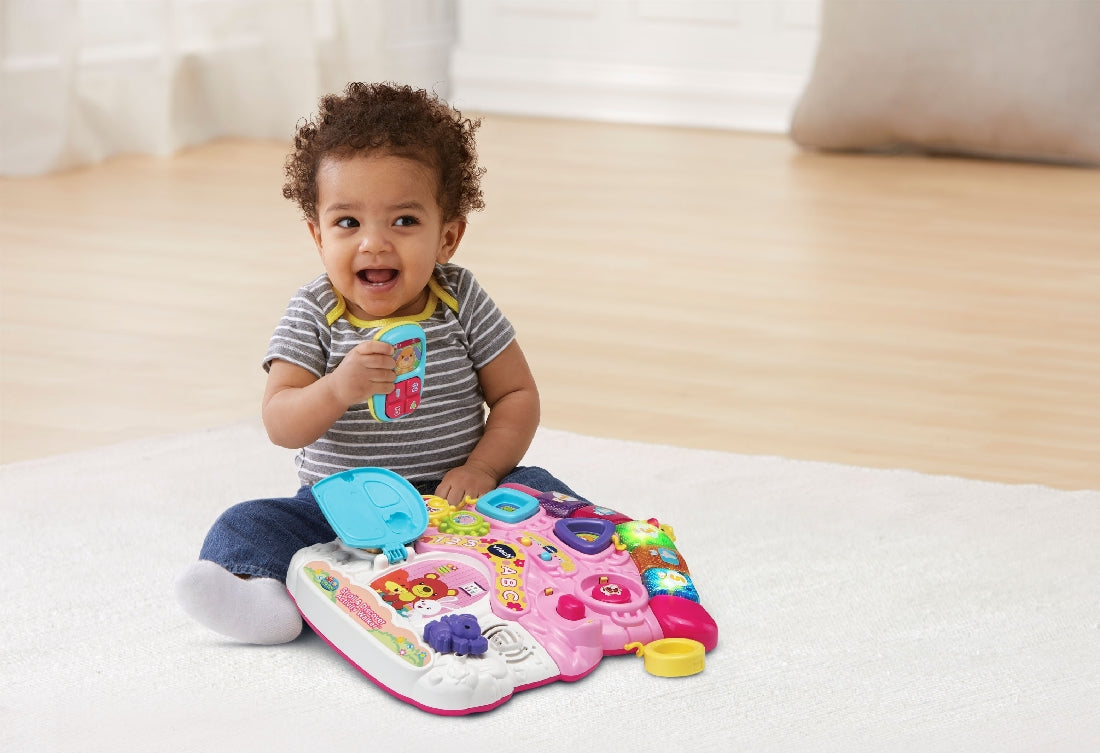 VTECH FIRST STEPS BABY WALKER (PINK)