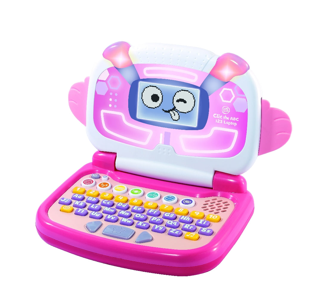 Leap Frog Clic The Abc 123 Laptop Pink