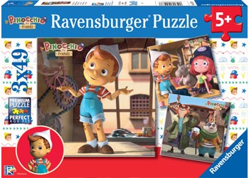 RAVENSBURGER PINOCCHIO 3X49 PC