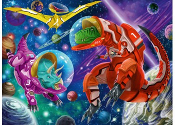 RBURG - SPACE DINOSAURS 200PC