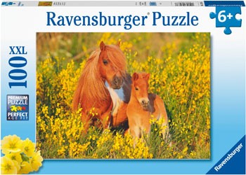 RAVENSBURGER SHETLAND PONIES 100PC