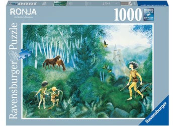 RAVENSBURGER RONJA THE ROBBER'S DAUGHTER 1000PC