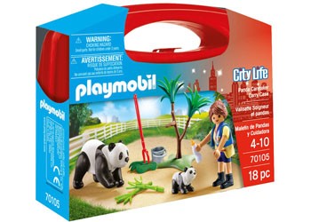 Playmobil - Panda Caretaker Carry Case