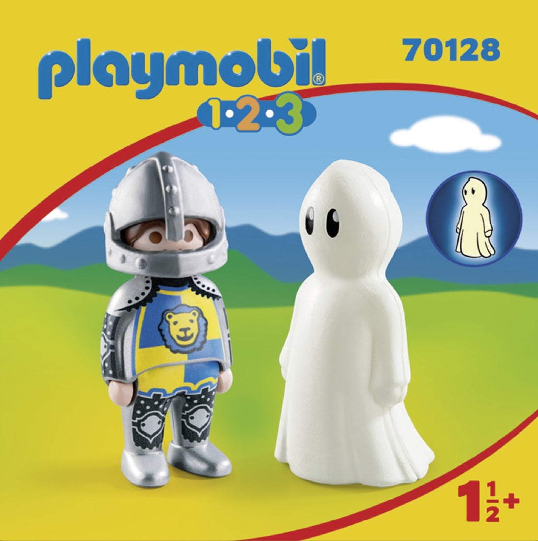 PLAYMOBIL - 1.2.3 KNIGHT WITH GHOST