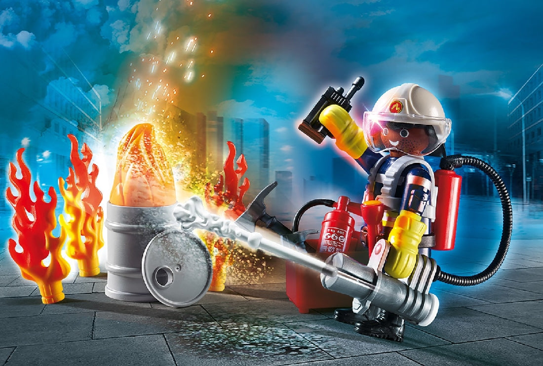 PLAYMOBIL - FIRE RESCUE GIFT SET