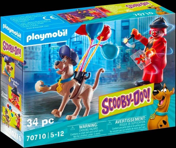 PLAYMOBIL - SCOOBY-DOO! ADVENTURE WITH GHOST CLOWN