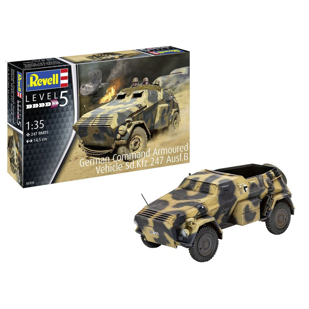 REVELL GERMAN COMMAND ARMOURED VEHICLE
