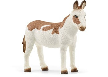 SCHLEICH - AMERICAN SPOTTED DONKEY