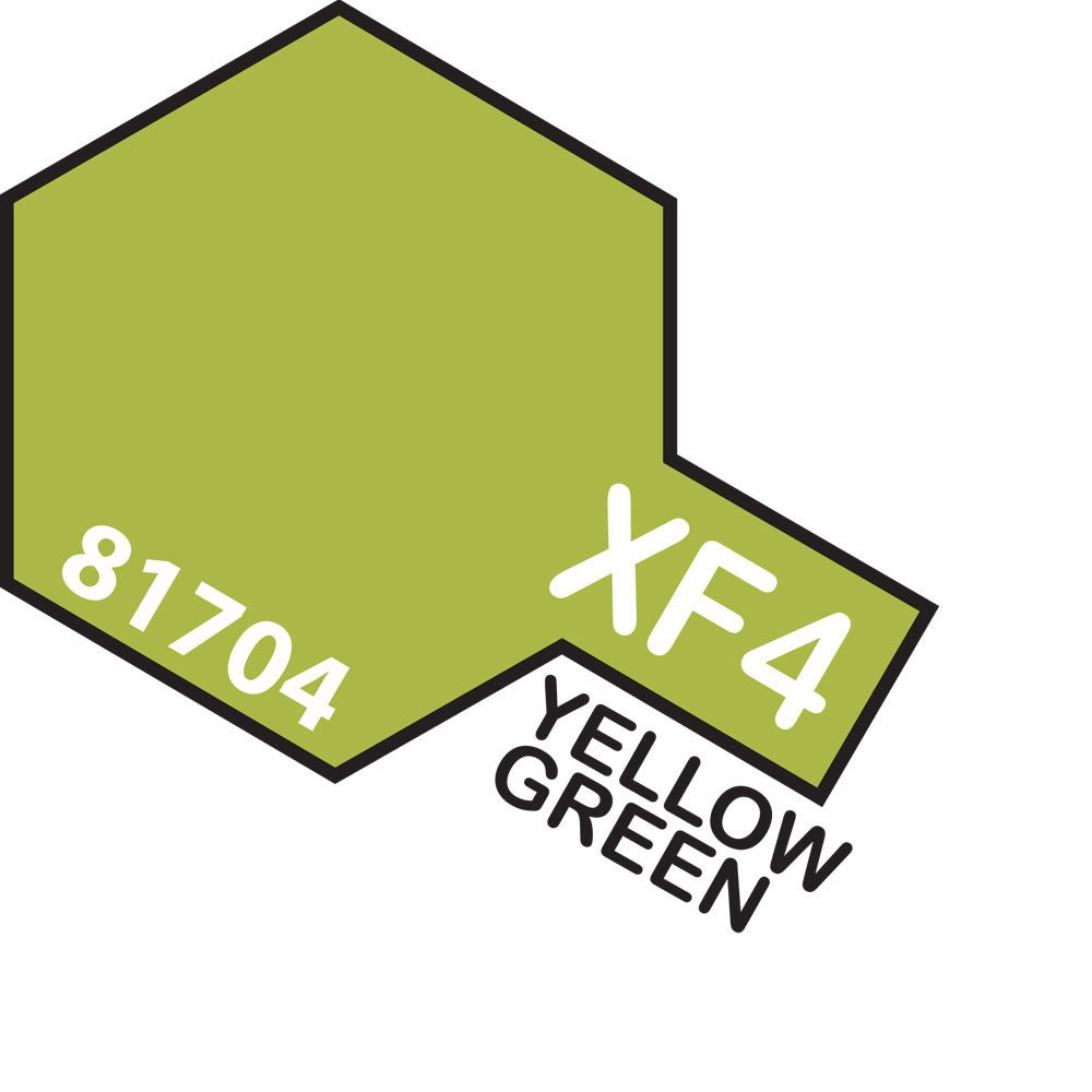 TAMIYA XF-4 YELLOW GREEN ACRYLIC