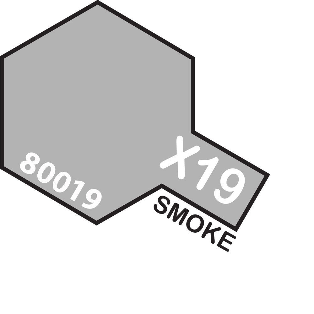 TAMIYA X-19 SMOKE ENAMEL
