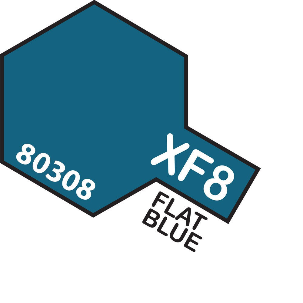 TAMIYA XF-8 FLAT BLUE ENAMEL