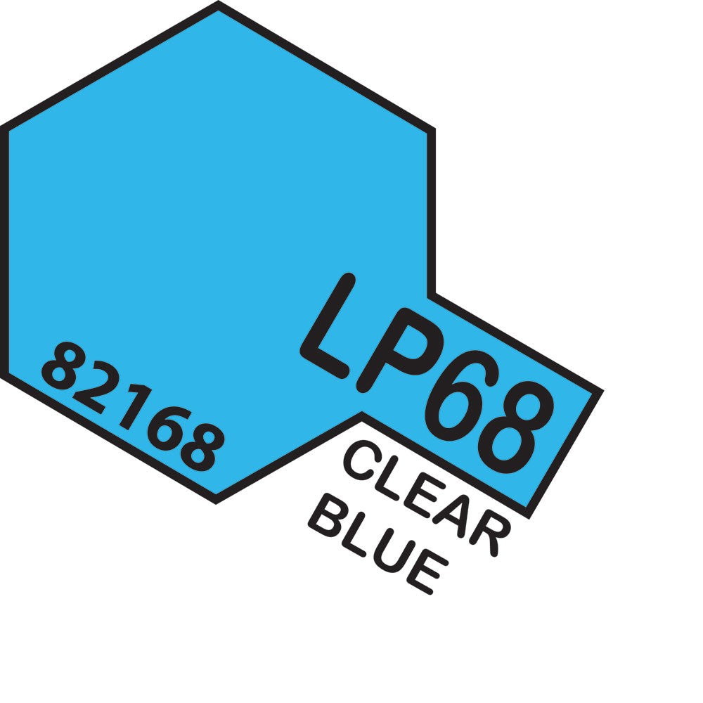 TAMIYA CLEAR BLUE LP-68