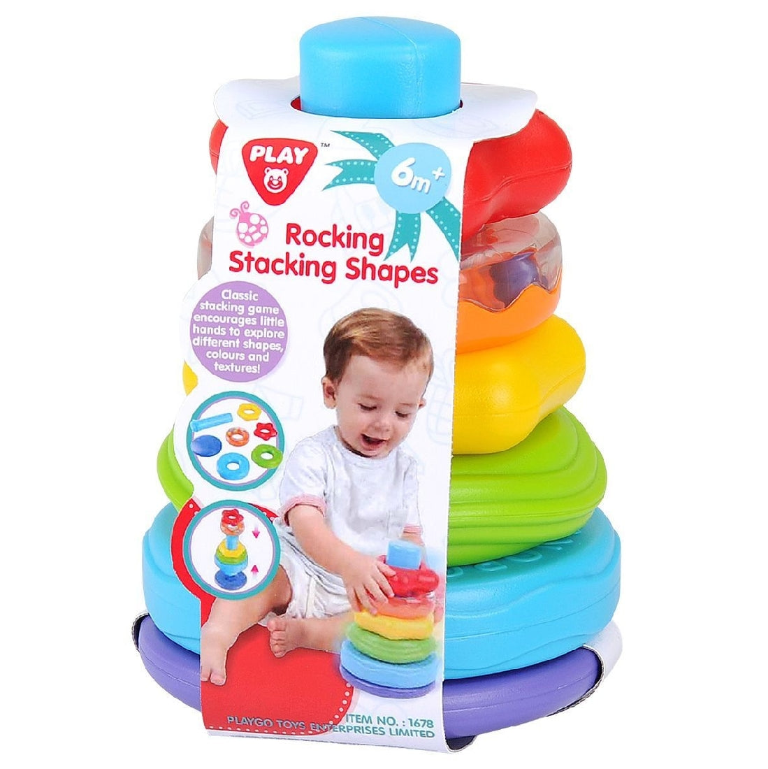 Playgo Rocking Stacking Shapes