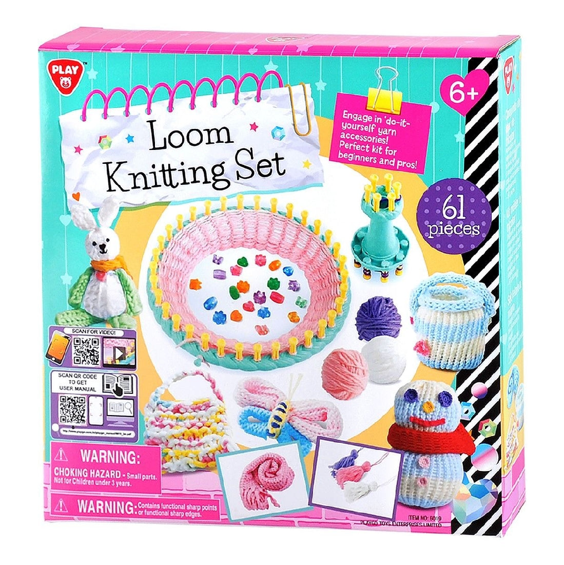 Playgo Loom Knitting Set