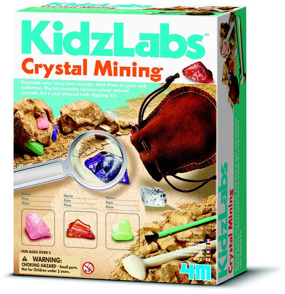 4M Kidzlabs Crystal Mining