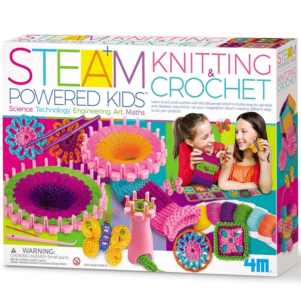 4M - STEAM DELUXE - KNITTING & CROCHET