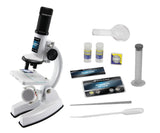 DELUXE MICROSCOPE SET W/ CARRY CASE