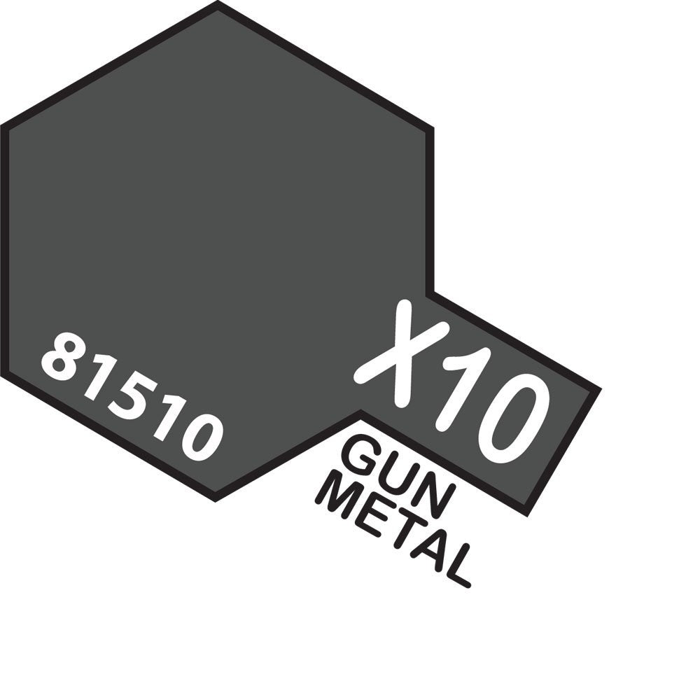 Tamiya Acrylic Mini X-10a Gun Metal