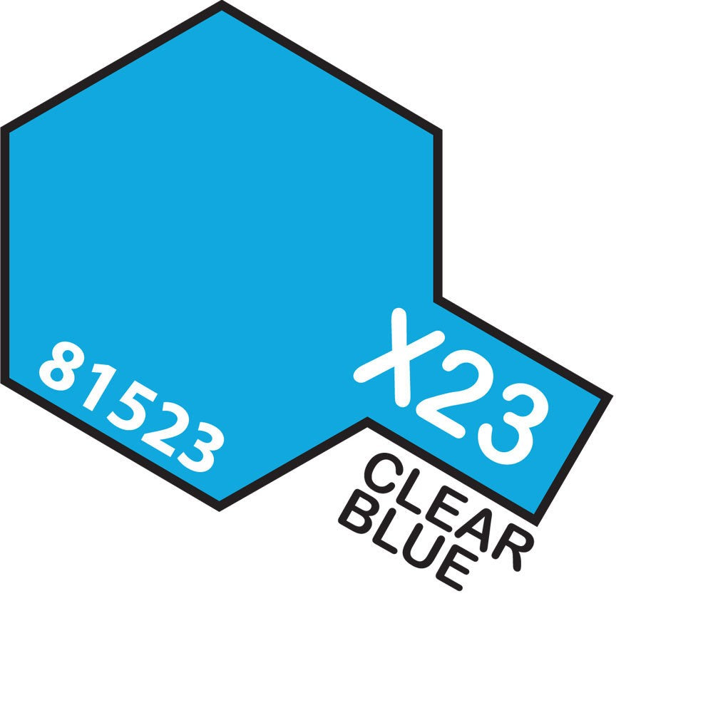 TAMIYA X-23 CLEAR BLUE ACRYLIC