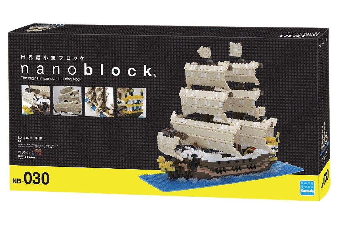 Nano Block Sailing Ship Deluxe