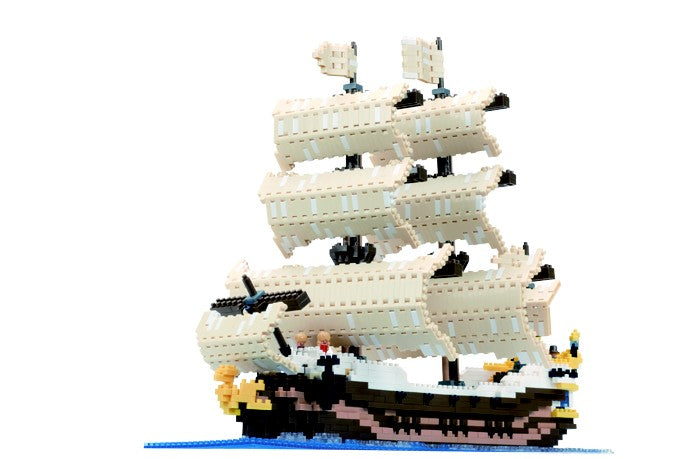 Nano Block Sailing Ship Deluxe