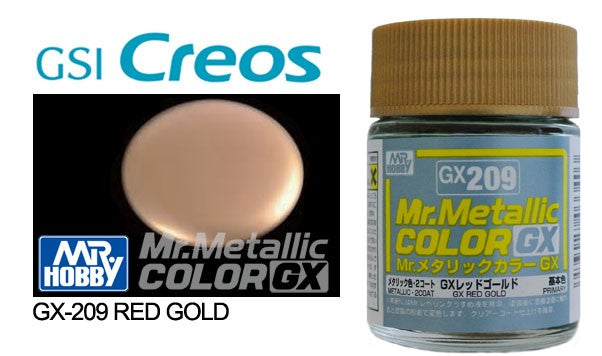 MR METALLIC COLOR GX RED GOLD