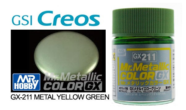 MR. METALLIC COLOR GX METAL YELLOW GREEN