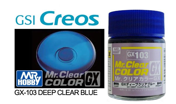 MR CLEAR COLOR GX CLEAR DEEP BLUE