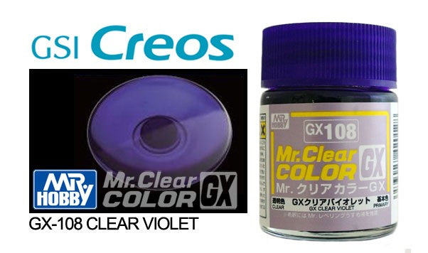 MR CLEAR COLOR GX CLEAR VIOLET