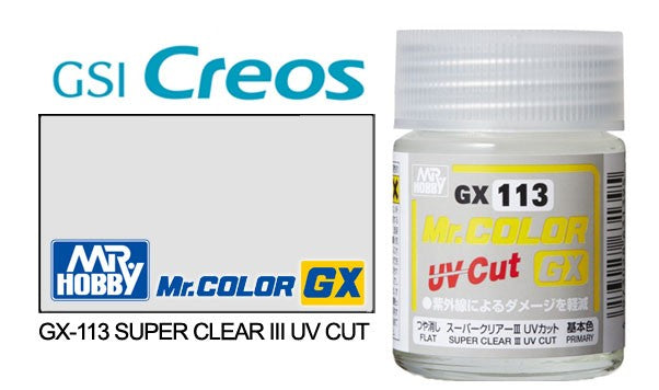 MR COLOR UV CUT SUPER CLEAR FLAT