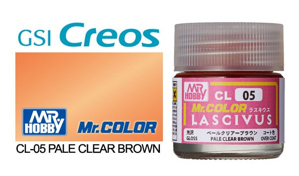 MR COLOR LASCIVUS CLEAR PALE BROWN