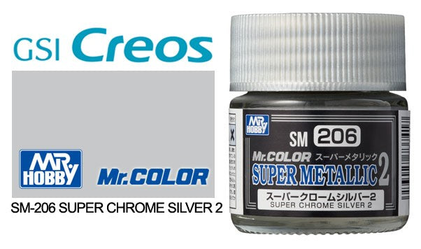 Mr Color Super Color Metallic Chrome Silver