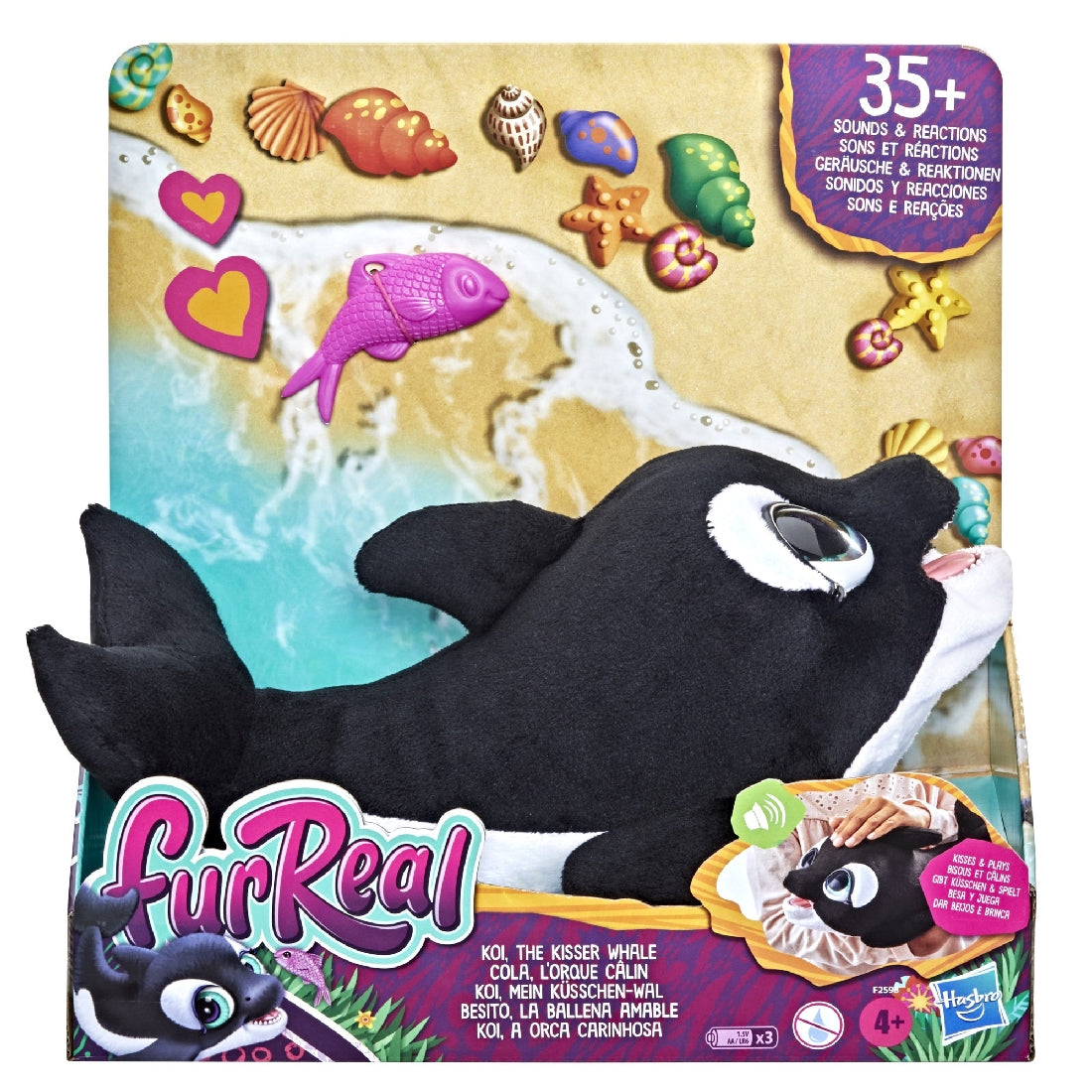 Furreal Koi The Kisser Whale