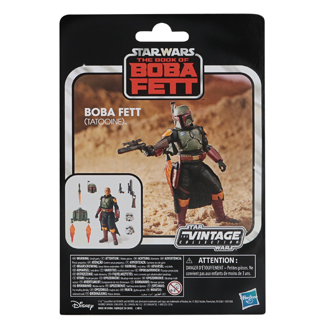 STAR WARS THE BOOK OF BOBA FETT - BOBA FETT (TATOOINE) - kENNER