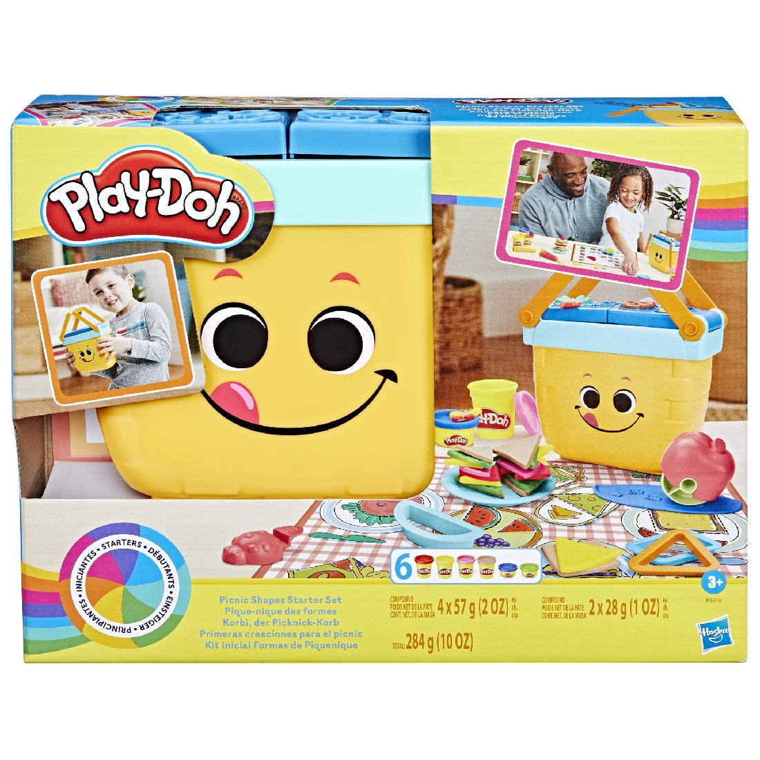 PLAY DOH PICNIC SHAPES STARTER SET