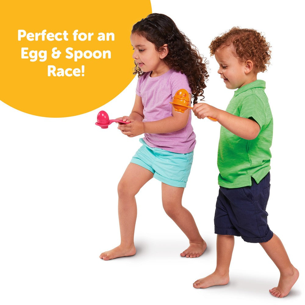 Tomy Hide & Squeak Egg & Spoon Set
