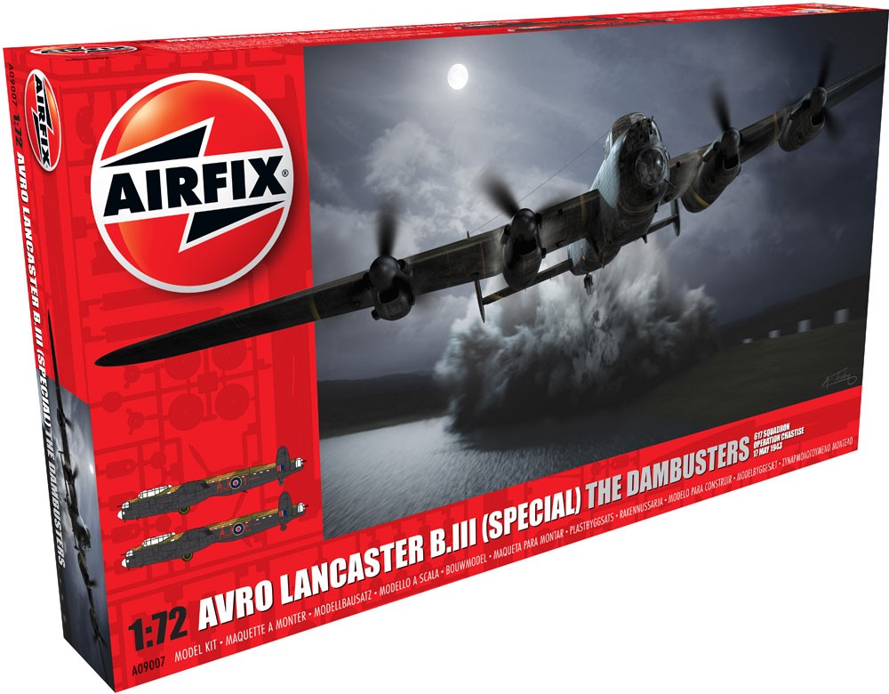 AIRFIX 1/72 AVRO LANCASTER B.III (THE DAMBUSTERS)