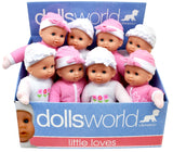 DOLLS WORLD LITTLE LOVES TODDLER 30CM