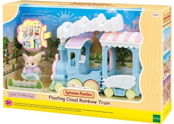 Sylvanian Families FLOATING CLOUD RAINBOW TRAIN