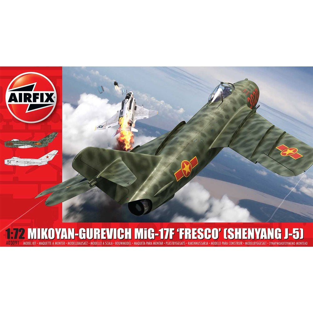 AIRFIX 1/72 MIKOYAN-GUREVICH MiG-17F 'FRESCO' (SHENYANG J-5)