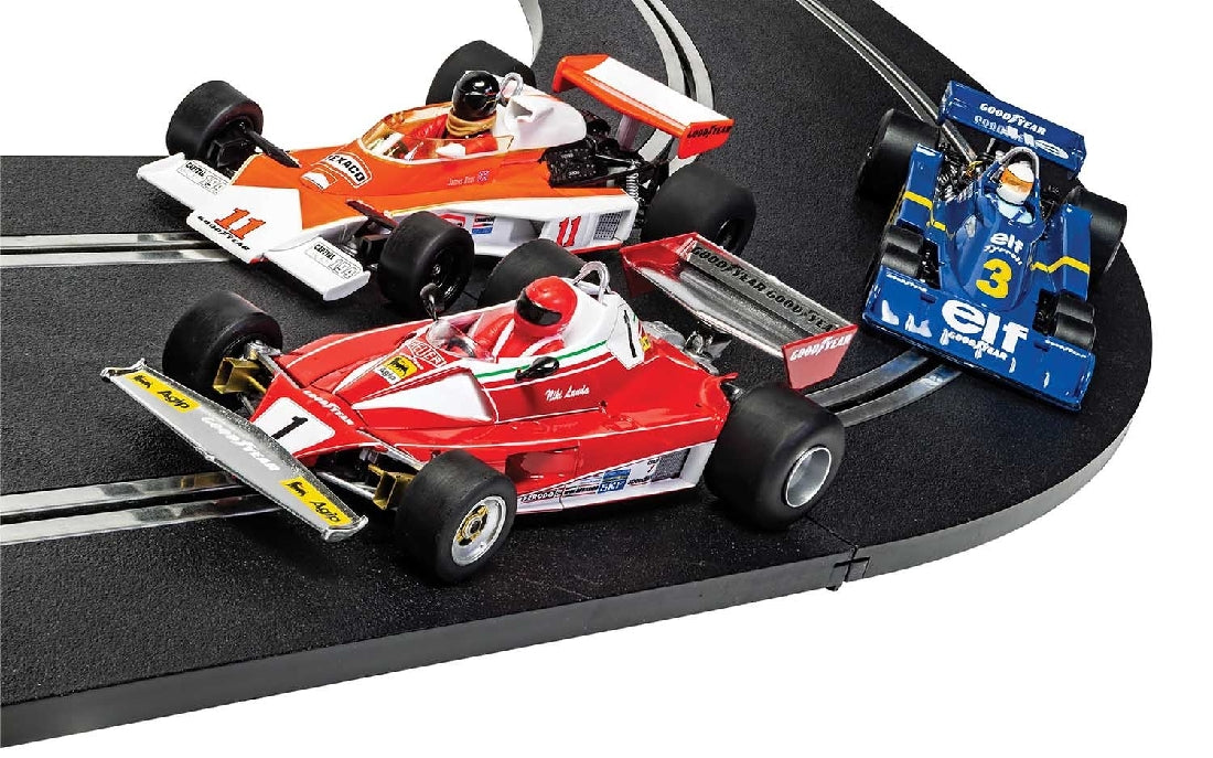 Scalextric Mclaren M23 & 312t & Tyrrell P34 - 1976 British Gp Triple Pack