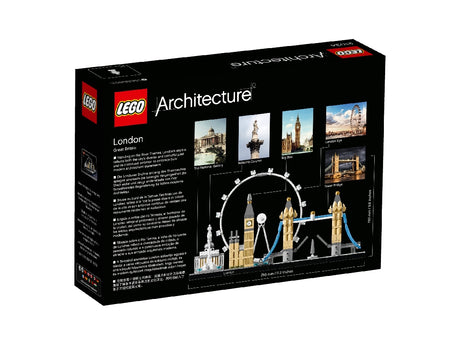 LEGO ARCHITECTURE LONDON 21034 AGE: 12+