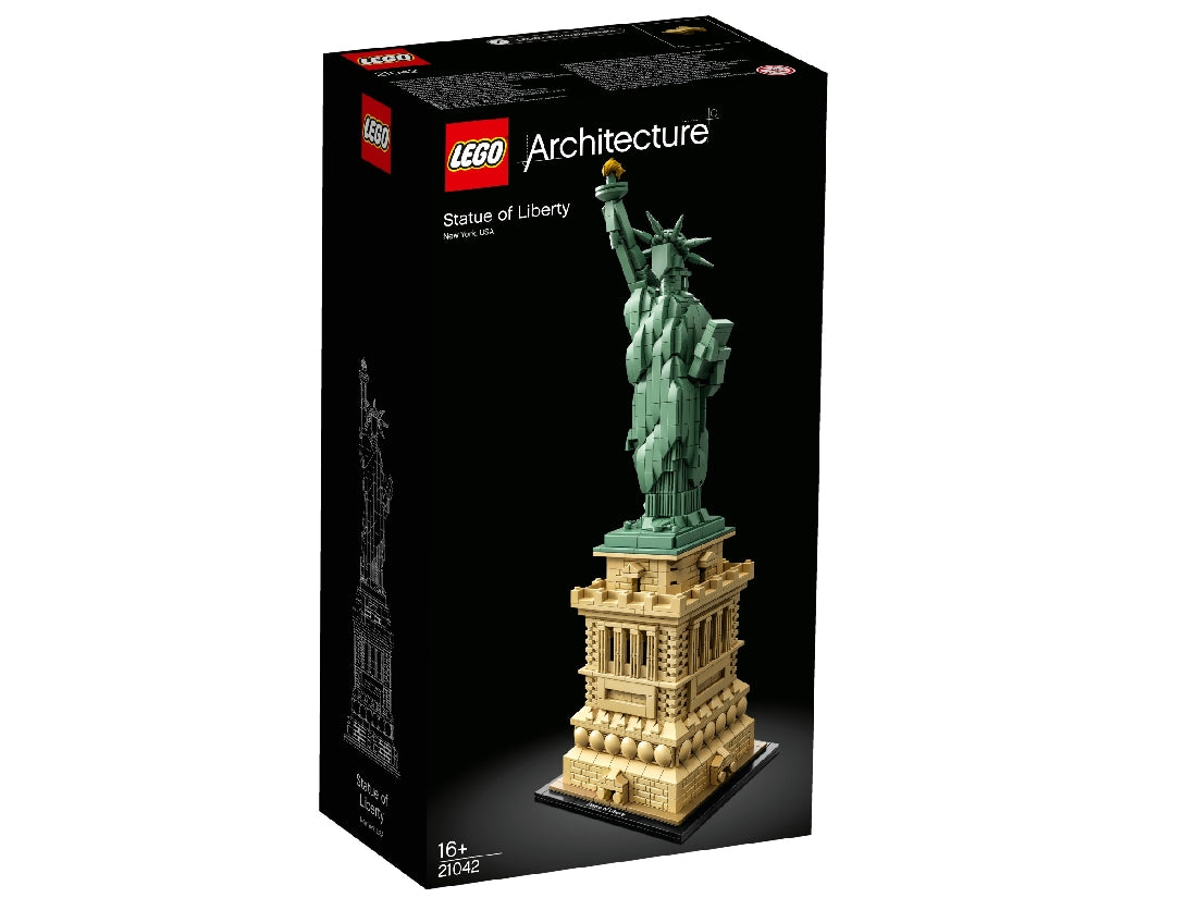 LEGO ARCHITECTURE STATUE OF LIBERTY 21042 AGE: 16+