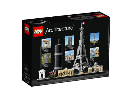 LEGO ARCHITECTURE PARIS 21044 AGE: 12+