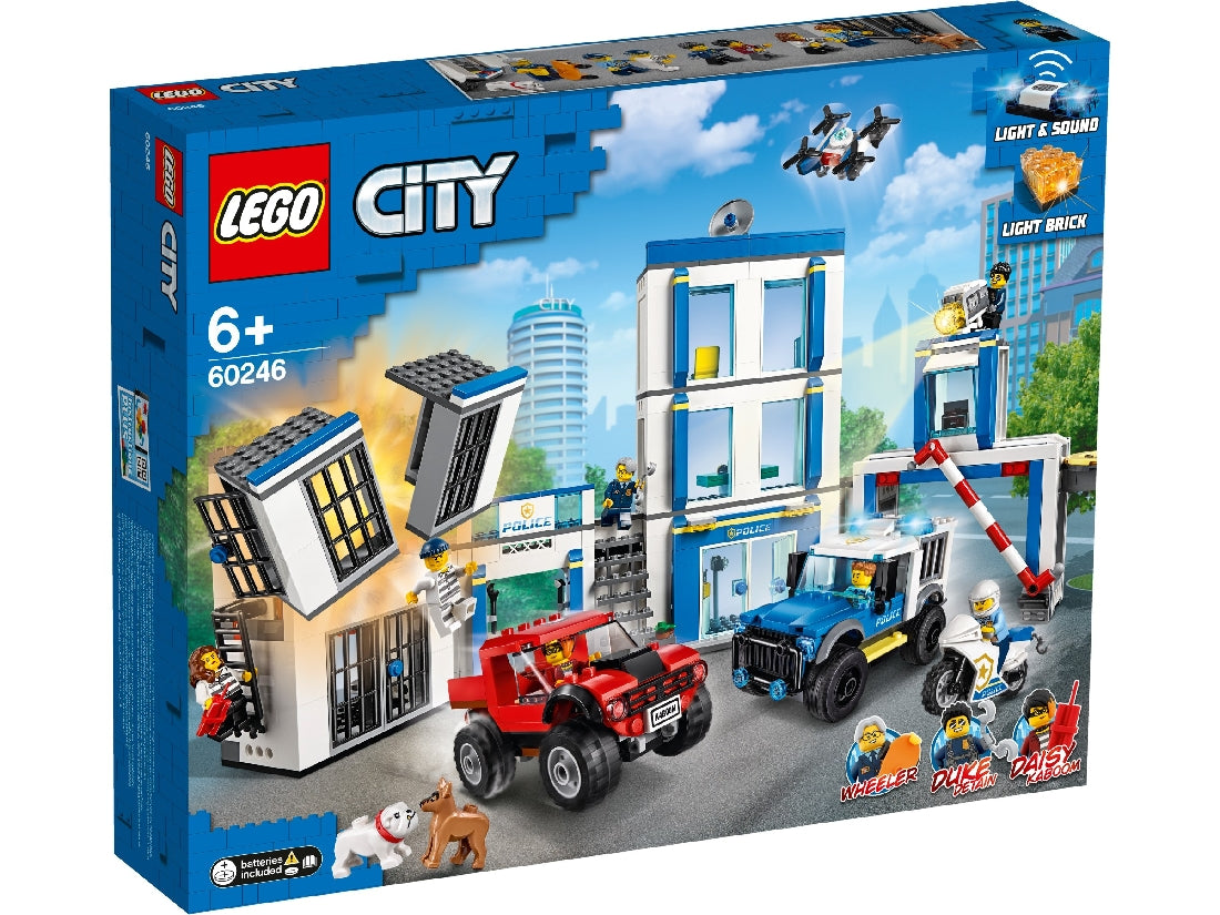 LEGO CITY POLICE STATION 60246 AGE: 6+