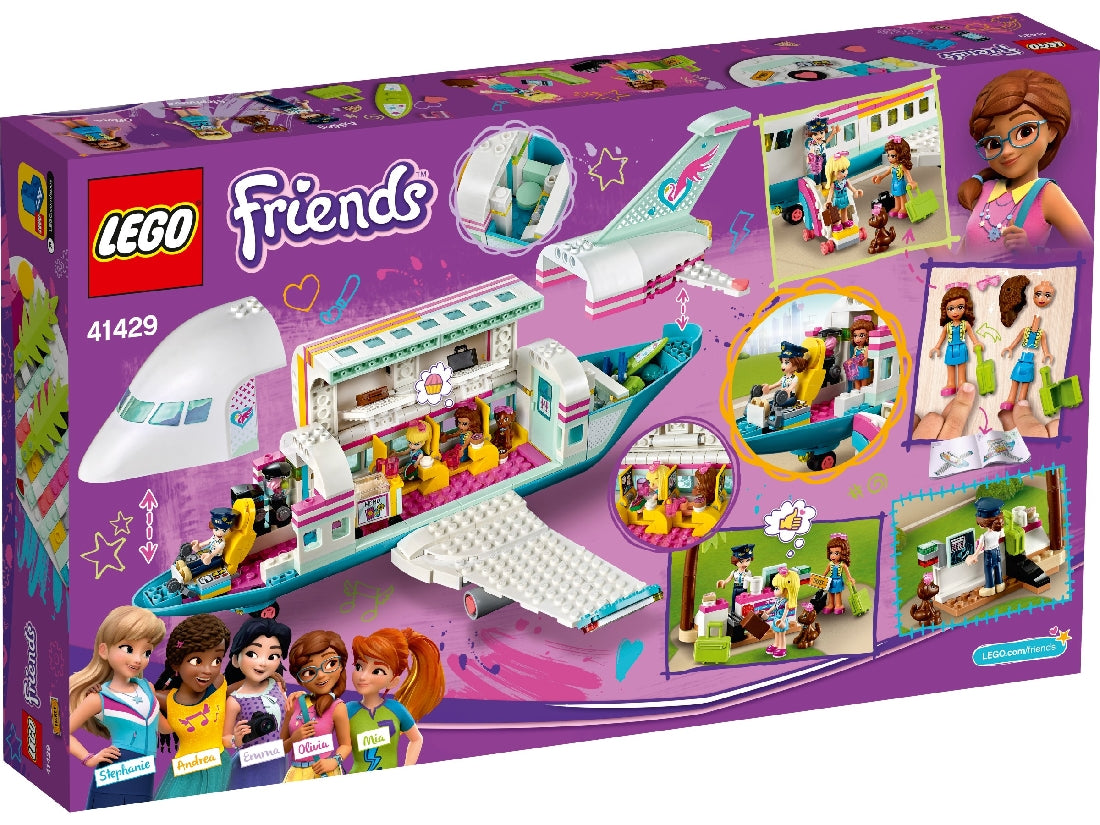 LEGO FRIENDS HEARTLAKE CITY AIRPLANE 41429 AGE: 7+