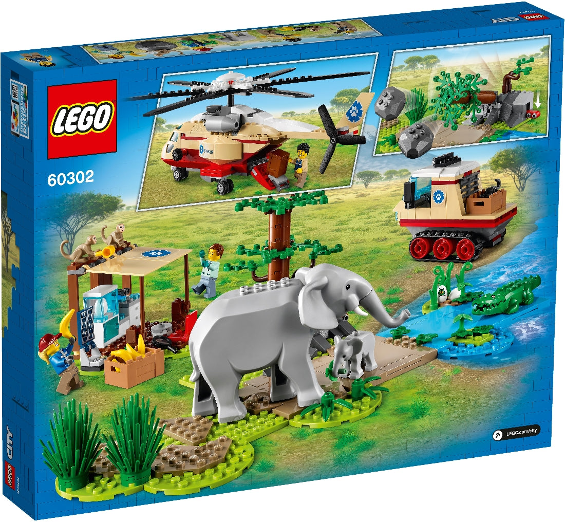 LEGO CITY WILDLIFE RESCUE OPERATION 60302 AGE: 6+