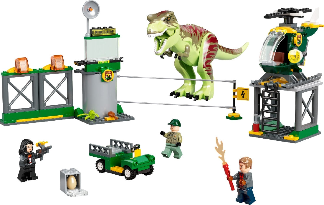 LEGO JURASSIC WORLD T. REX DINOSAUR BREAKOUT 76944 AGE: 4+