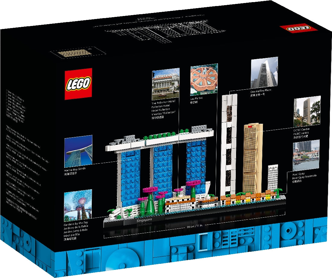 LEGO ARCHITECTURE SINGAPORE 21057 AGE: 18+