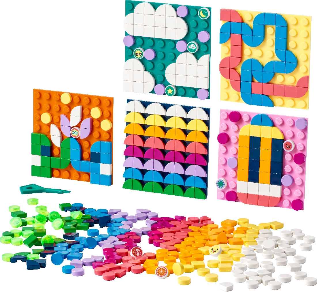 LEGO DOTS ADHESIVE PATCHES MEGA PACK 41957 AGE: 6+